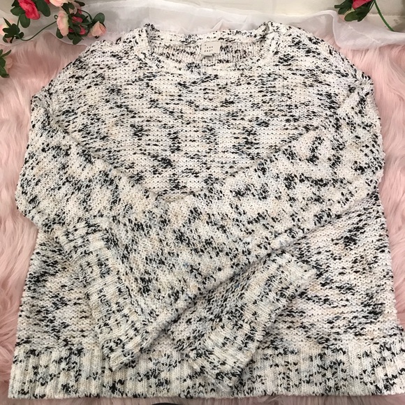 Bell Sleeve Marbled Sweater Size Large - Picture 4 of 6